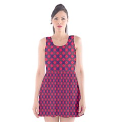 Flowerick Scoop Neck Skater Dress by deformigo