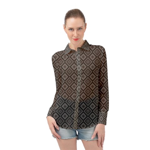 Dorris Long Sleeve Chiffon Shirt by deformigo