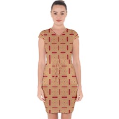 Tangra Capsleeve Drawstring Dress  by deformigo