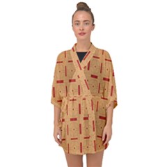 Tangra Half Sleeve Chiffon Kimono by deformigo