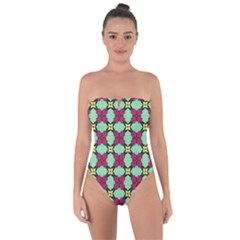 Nuria Tie Back One Piece Swimsuit by deformigo