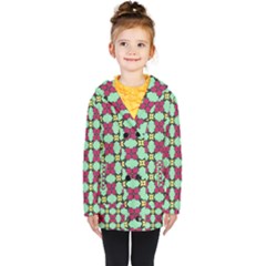 Nuria Kids  Double Breasted Button Coat