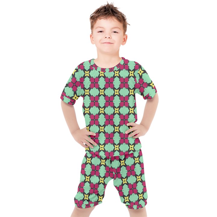 Nuria Kids  Tee and Shorts Set