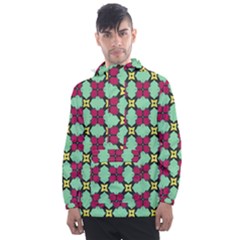 Nuria Men s Front Pocket Pullover Windbreaker by deformigo