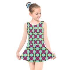 Nuria Kids  Skater Dress Swimsuit by deformigo