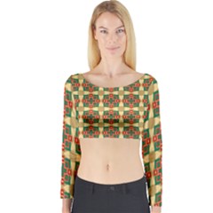 Sorobon Long Sleeve Crop Top by deformigo