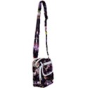 Purple Snowballs Shoulder Strap Belt Bag View1