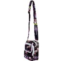 Purple Snowballs Shoulder Strap Belt Bag View2