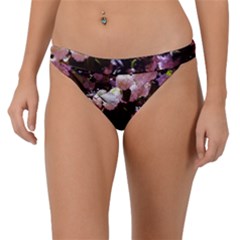 Purple Snowballs Band Bikini Bottom by okhismakingart