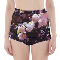 Purple Snowballs High-waisted Bikini Bottoms by okhismakingart