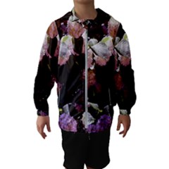 Purple Snowballs Kids  Hooded Windbreaker