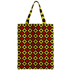 Rby-c-2-8 Zipper Classic Tote Bag by ArtworkByPatrick