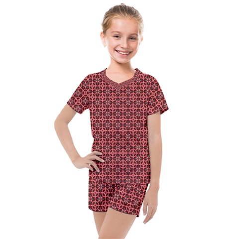 Anima Kids  Mesh Tee And Shorts Set by deformigo