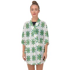 Reign Of Nature Half Sleeve Chiffon Kimono by deformigo