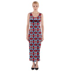 Janine Fitted Maxi Dress by deformigo