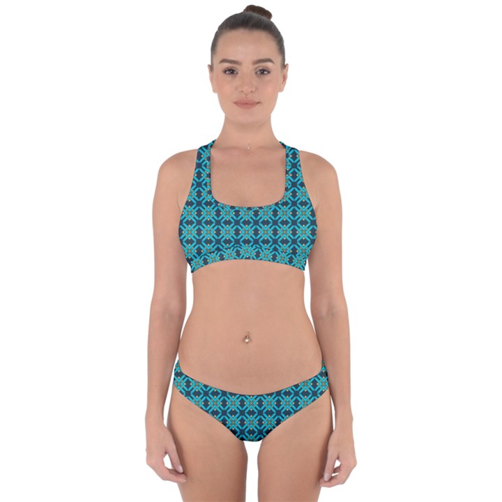 Rincon Cross Back Hipster Bikini Set