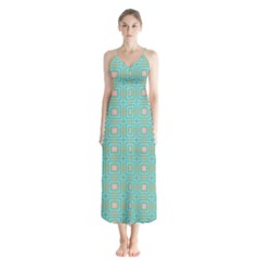 Baricetto Button Up Chiffon Maxi Dress by deformigo