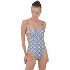 Altmeli Tie Strap One Piece Swimsuit