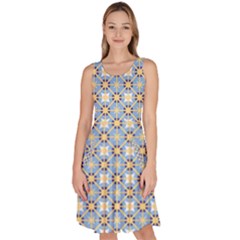 Altmeli Knee Length Skater Dress With Pockets