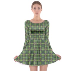 Keno Long Sleeve Skater Dress by deformigo