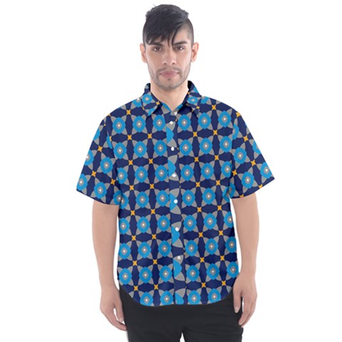 Nevis Men s Short Sleeve Shirt by deformigo