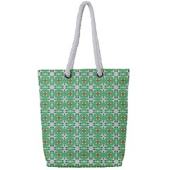 Rondinara Full Print Rope Handle Tote (small) by deformigo