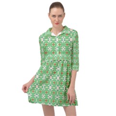 Rondinara Mini Skater Shirt Dress by deformigo