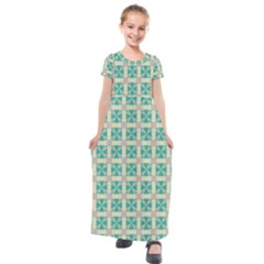 Adicora Kids  Short Sleeve Maxi Dress by deformigo