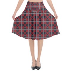 Noceta Flared Midi Skirt by deformigo