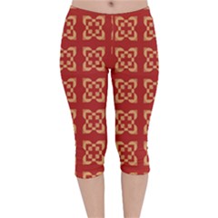 Nakanno Velvet Capri Leggings  by deformigo