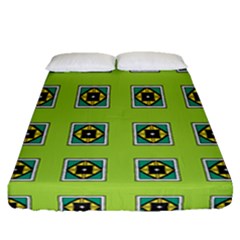 Lemona Fitted Sheet (queen Size) by deformigo