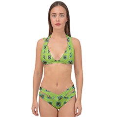 Lemona Double Strap Halter Bikini Set by deformigo