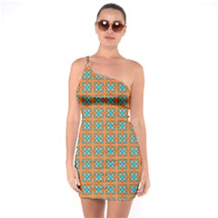 Envira One Soulder Bodycon Dress by deformigo