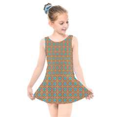 Envira Kids  Skater Dress Swimsuit by deformigo