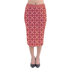 Savaneti Velvet Midi Pencil Skirt by deformigo