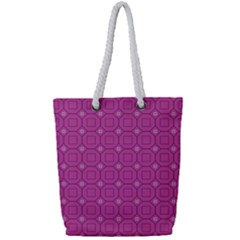 Paomia Full Print Rope Handle Tote (small) by deformigo