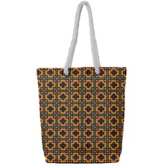 Banyan Full Print Rope Handle Tote (small) by deformigo