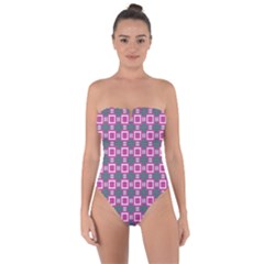 Elista Tie Back One Piece Swimsuit by deformigo