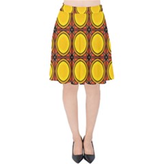 Clivius Velvet High Waist Skirt by deformigo