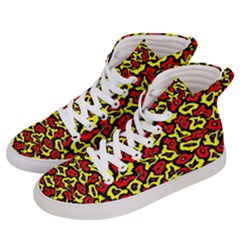 Rby-c-2-9 Men s Hi-top Skate Sneakers by ArtworkByPatrick