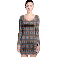 Cyprid Long Sleeve Bodycon Dress by deformigo