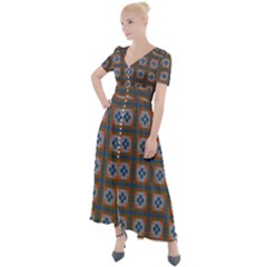 Cyprid Button Up Short Sleeve Maxi Dress by deformigo