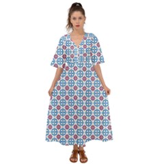 Doriskos Kimono Sleeve Boho Dress