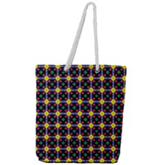 Wakpala Full Print Rope Handle Tote (large) by deformigo