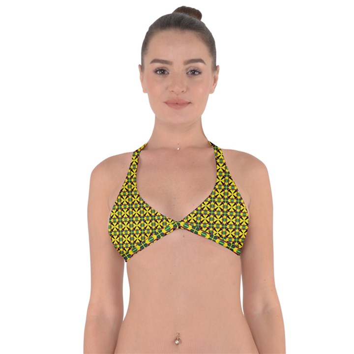 Bertha Halter Neck Bikini Top