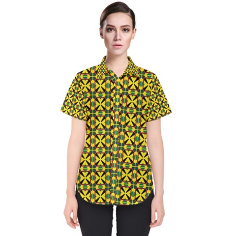 Bertha Women s Short Sleeve Shirt by deformigo