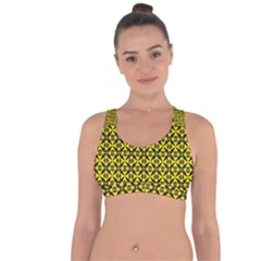 Bertha Cross String Back Sports Bra by deformigo