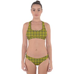 Bertha Cross Back Hipster Bikini Set