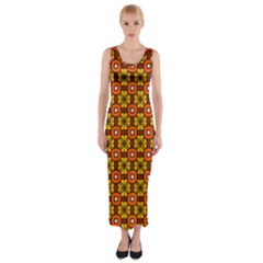 Petra Fitted Maxi Dress by deformigo