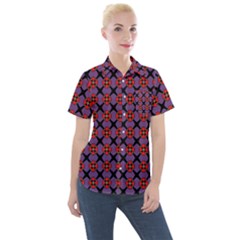 Dionysia Women s Short Sleeve Pocket Shirt